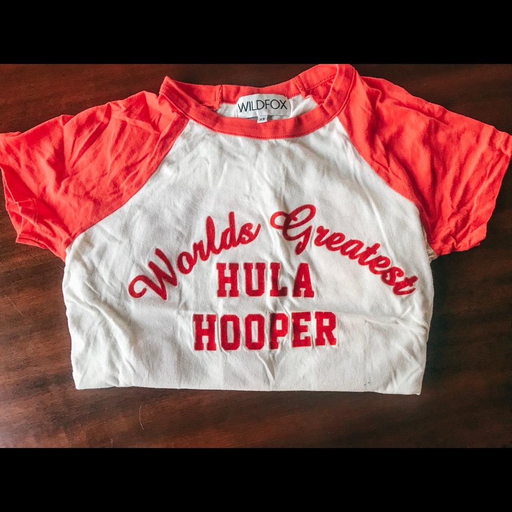 wild fox vintage style t-shirt